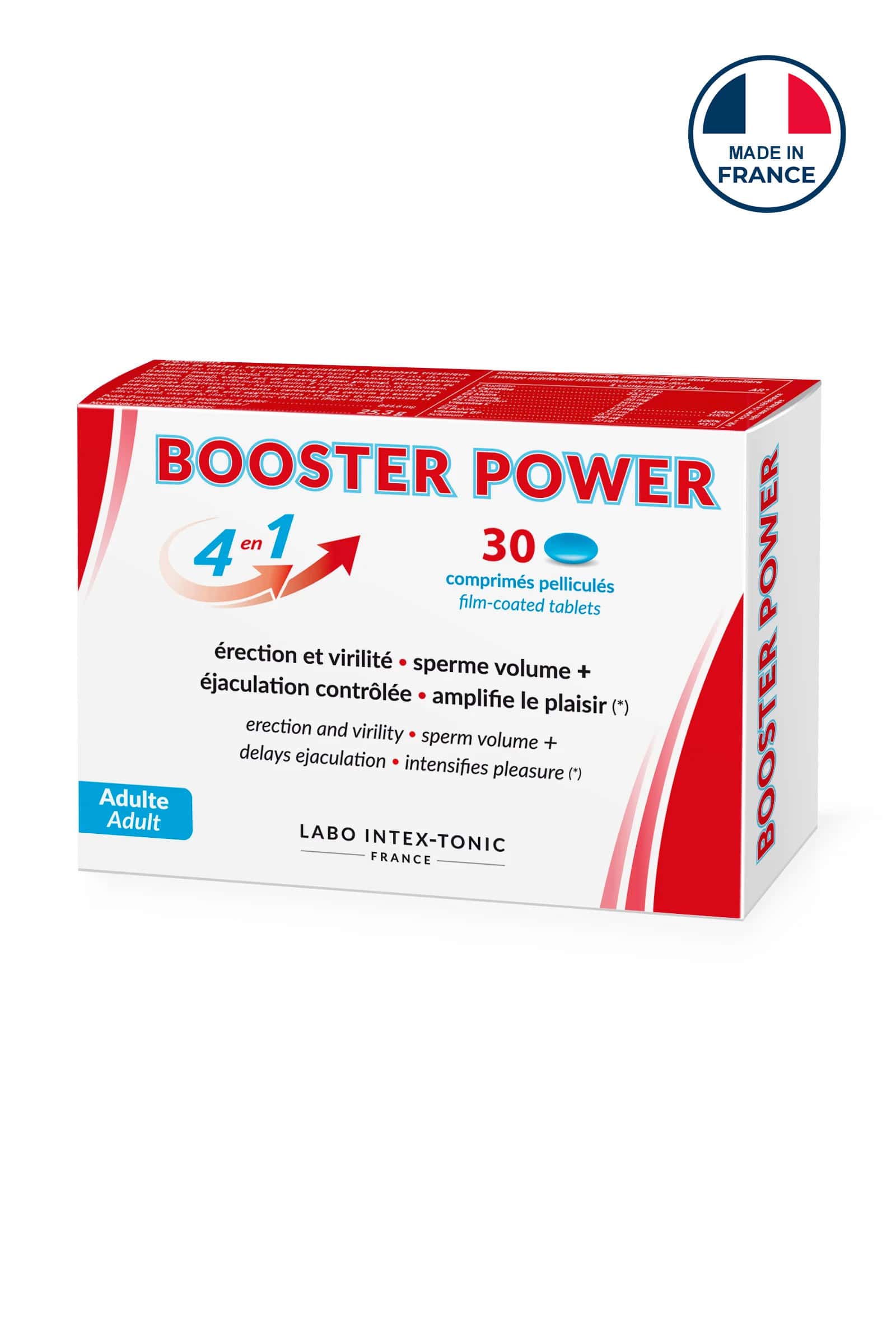Aphrodisiaque Booster power 30 comprimés — Intextonic