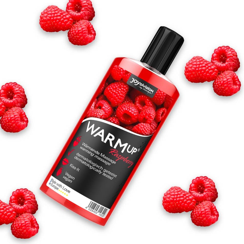 Huile de massage chauffante WARMup Raspberry 150 ml — JOY Division