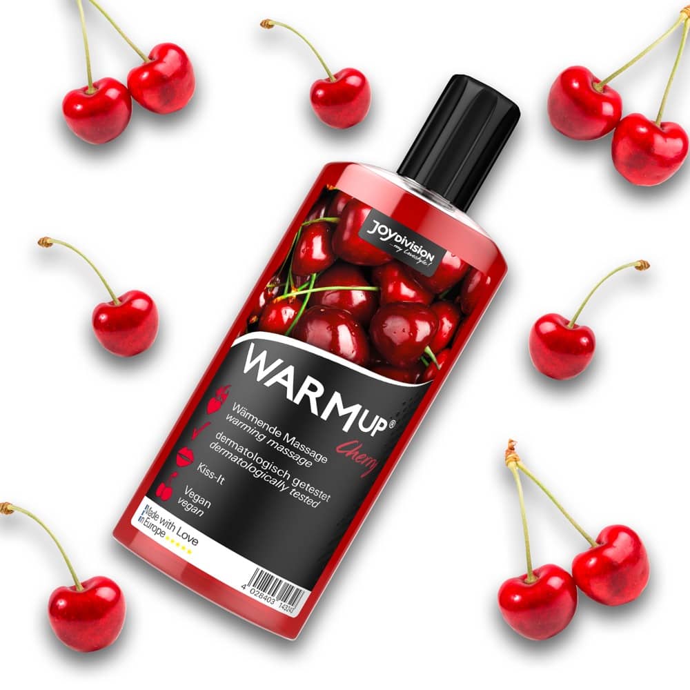 Huile de massage chauffante WARMup Cherry 150ml — JOY Division