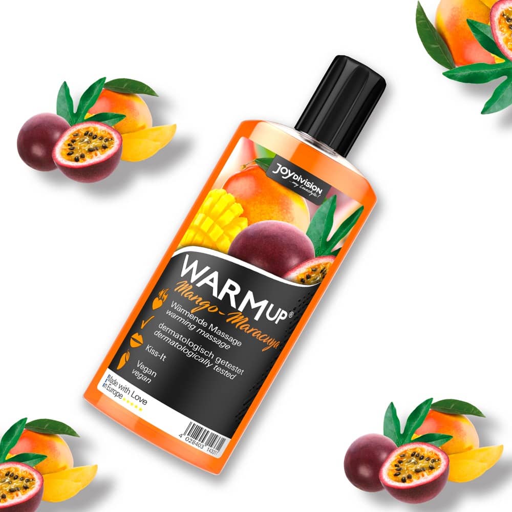 Huile de massage chauffante WARMup Mango-Maracuja 150ml — JOY Division