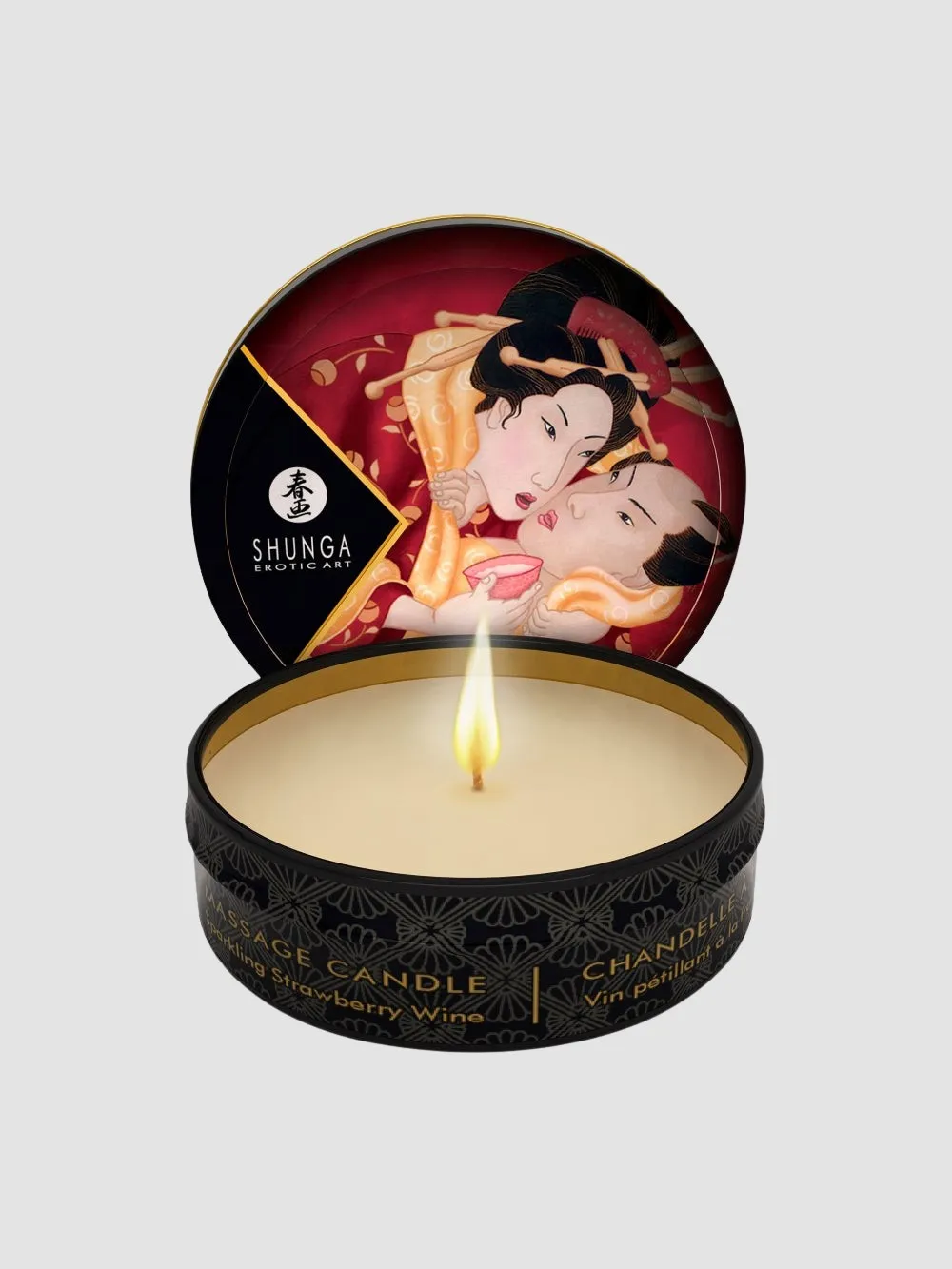 Mini Bougie de massage Romance — Shunga