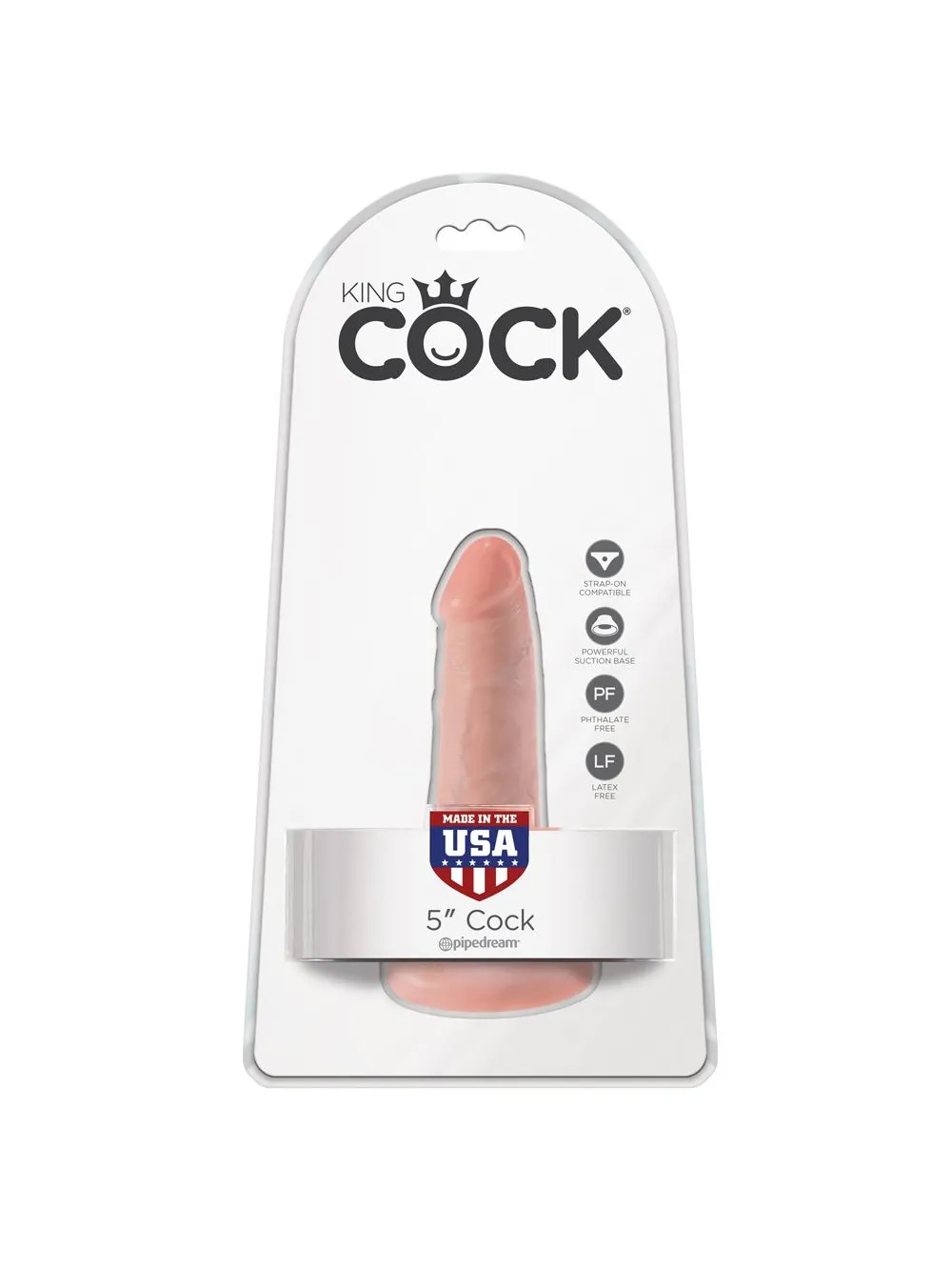 Gode ventouse 14cm King Cock