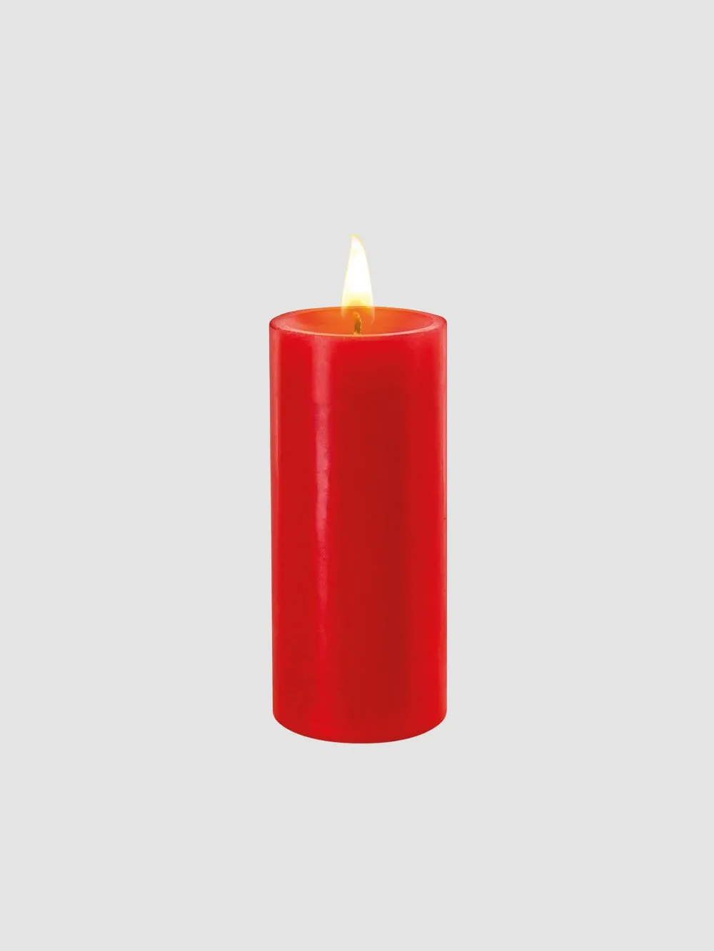 Bougie sm rouge basse température — Fetish Tentation