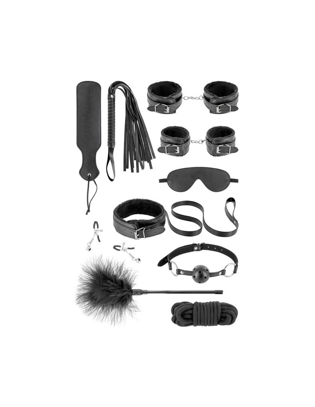 Coffret Bondage SM 10 pièces — Fetish Tentation