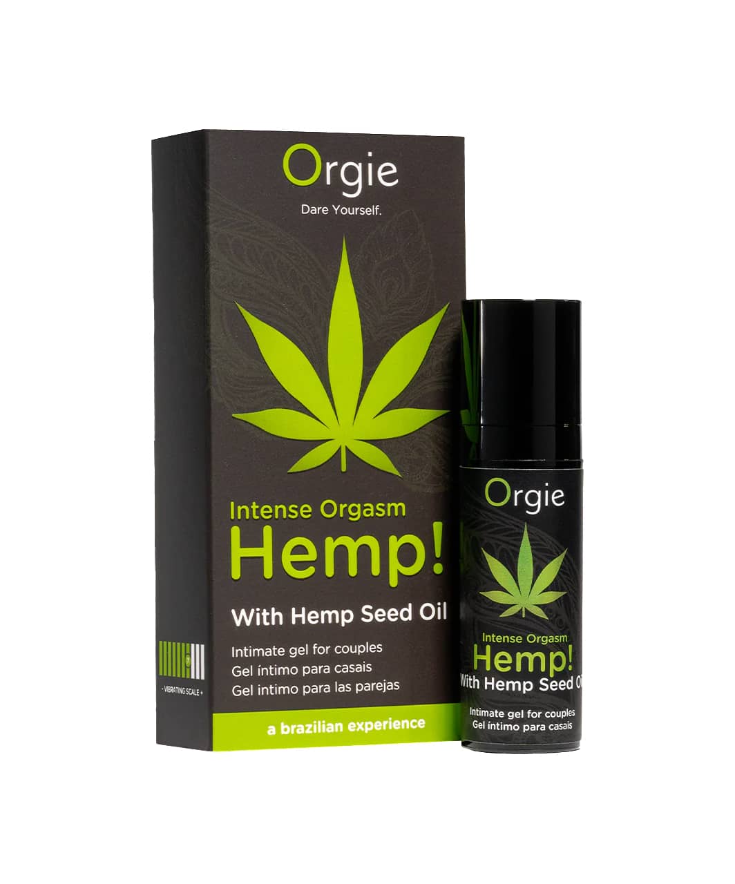 Gel Stimulant à l'huile de chanvre — Orgie