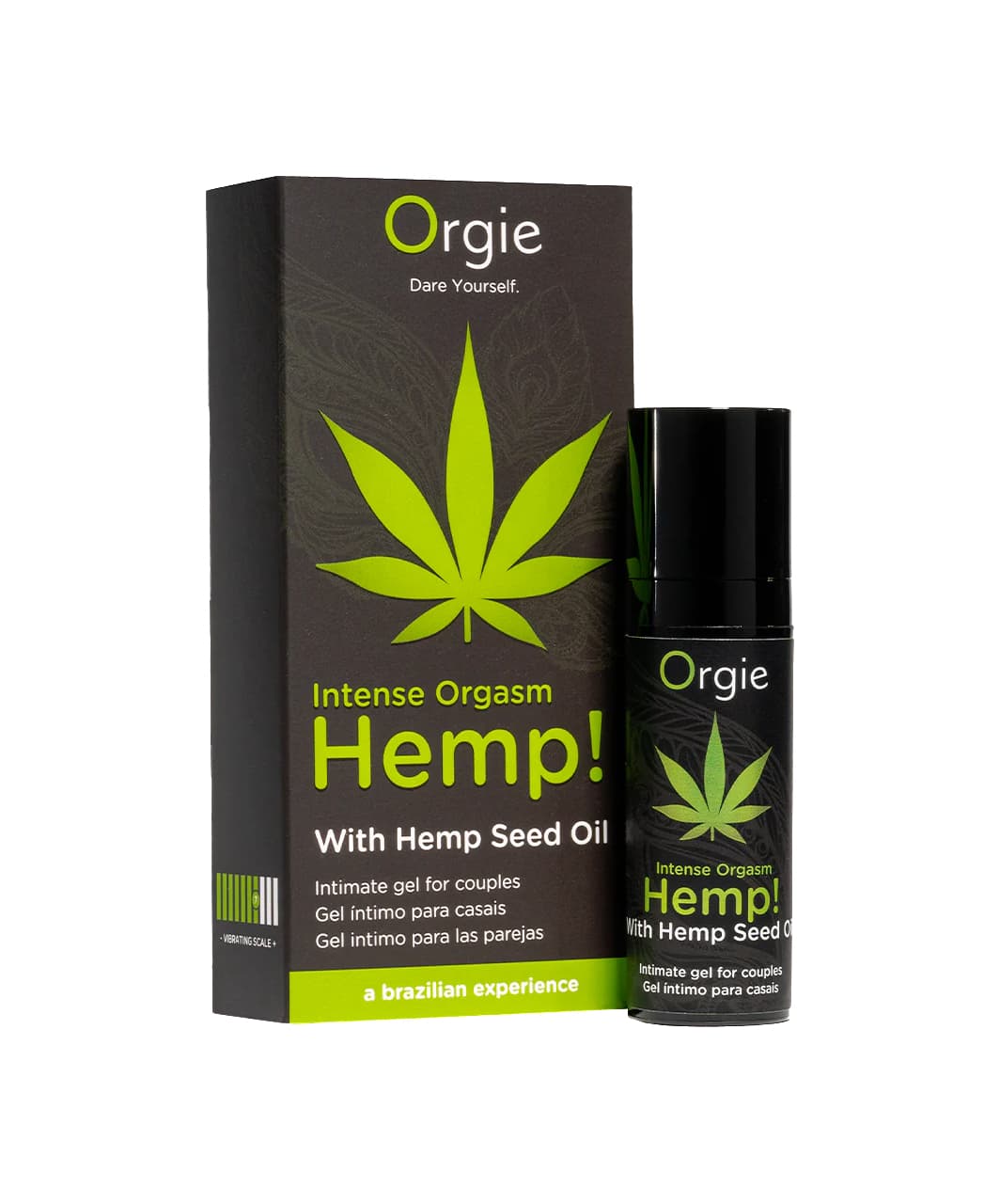 Gel Stimulant à l'huile de chanvre