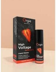 Gel Vibrant Embrassable goût Fraise High Voltage — Orgie
