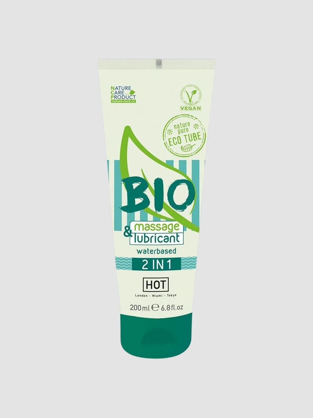 Lubrifiant et Massage Bio à base d'Eau 2en1 200ml — Hot