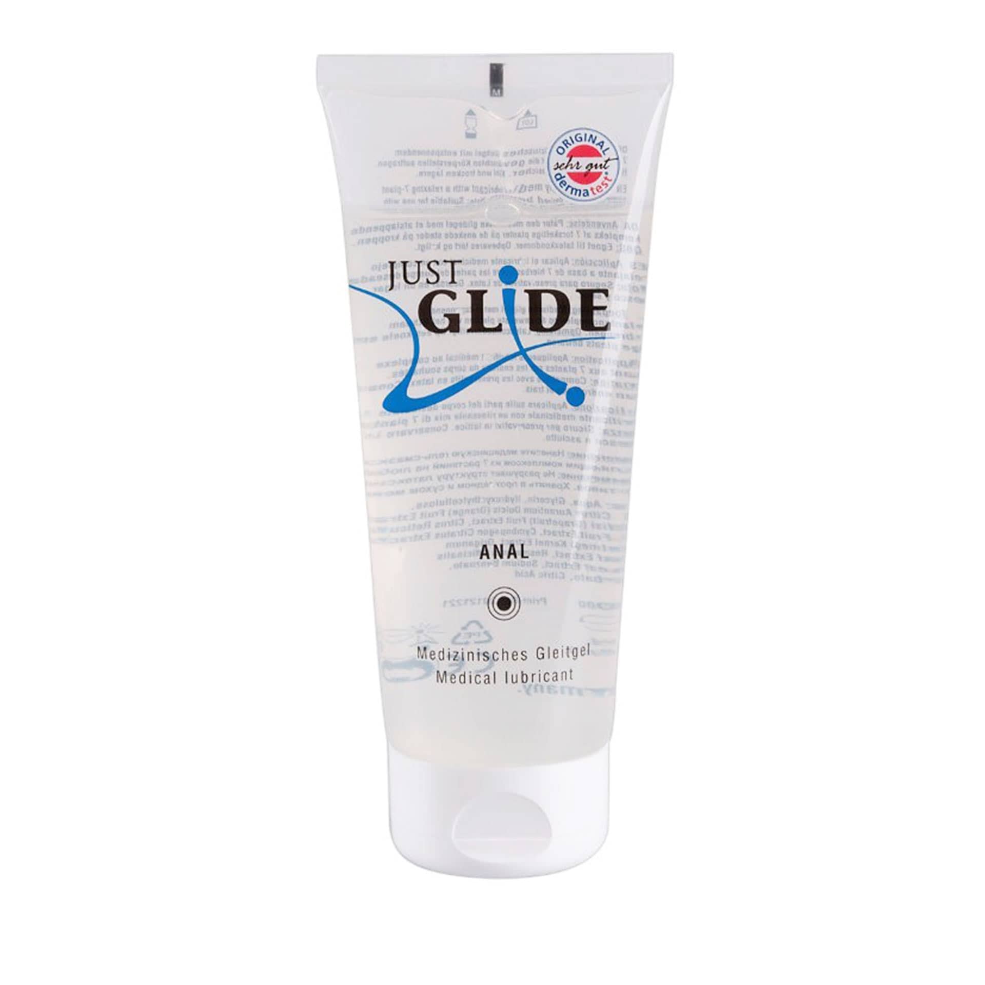Lubrifiant à base d'Eau Anal 200ml — Just Glide