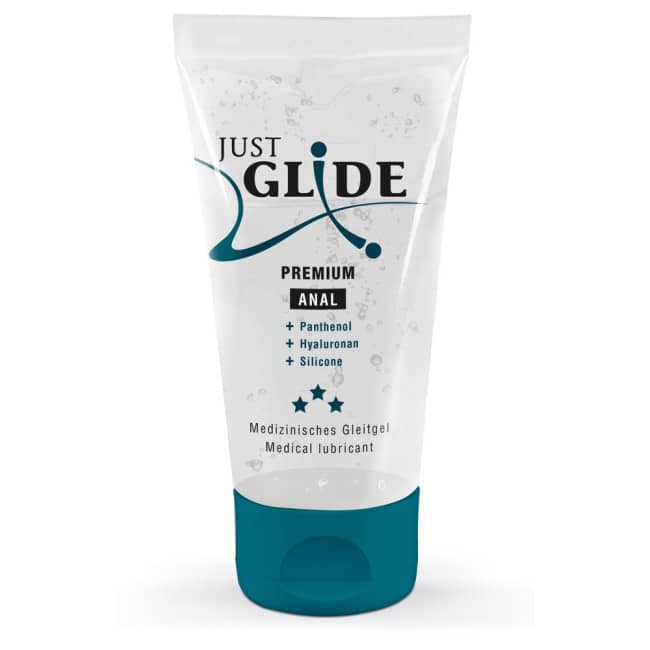Lubrifiant Végétalien à base d'Eau Premium Anal 50ml — Just Glide
