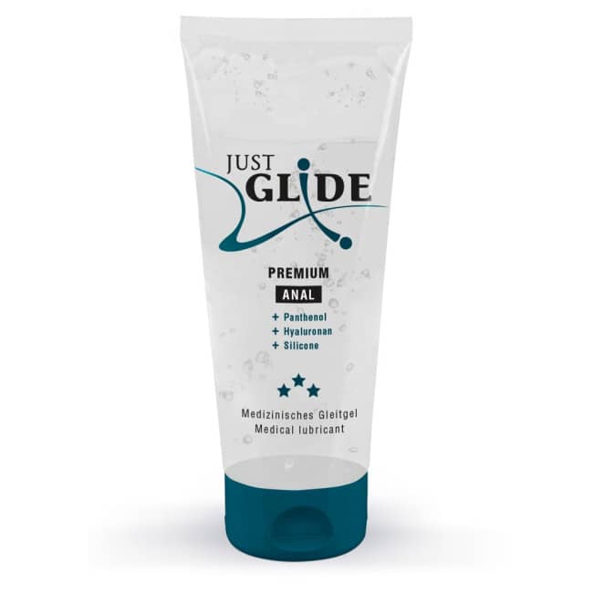 Lubrifiant Végétalien à base d'Eau Premium Anal 200ml — Just Glide