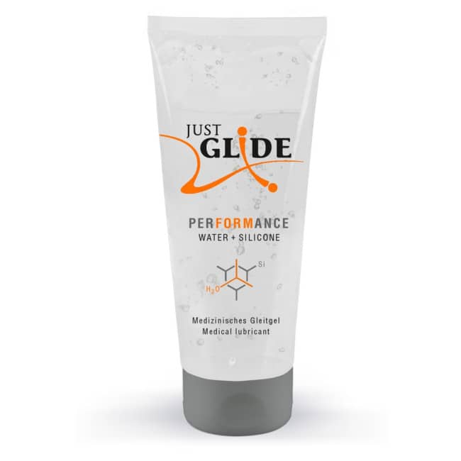 Lubrifiant à base d'Eau et Silicone Performance 200ml — Just Glide
