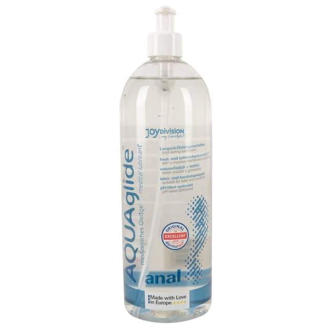 Lubrifiant à base d'Eau Anal AQUAglide 1L — JOY Division