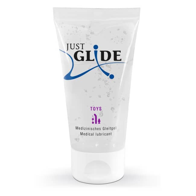 Lubrifiant à base d'Eau pour jouets 50ml — Just Glide