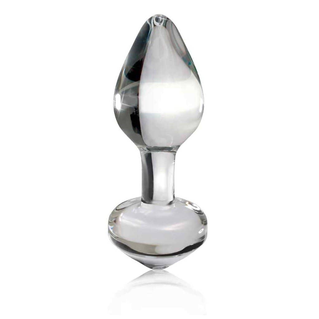 Plug Anal en Verre Icicles N°44