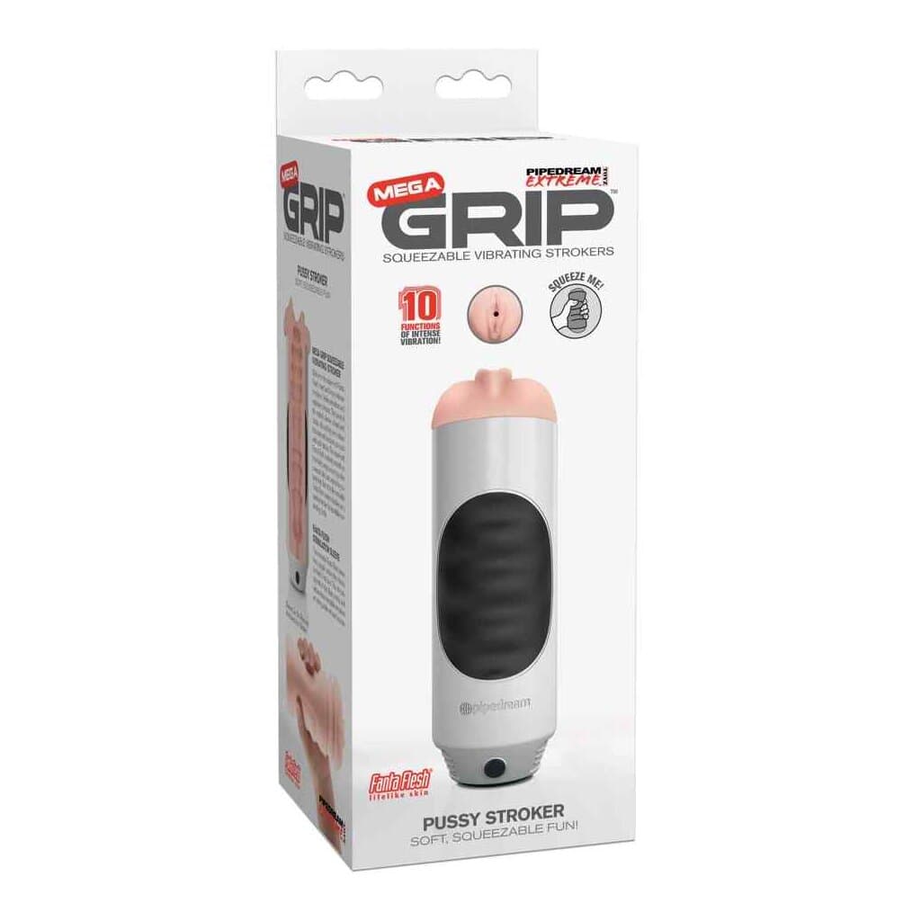 Masturbateur à succion Pussy Stocker Mega Grip