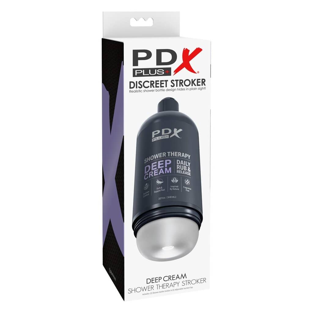 Masturbateur douche avec ventouse PDX Plus