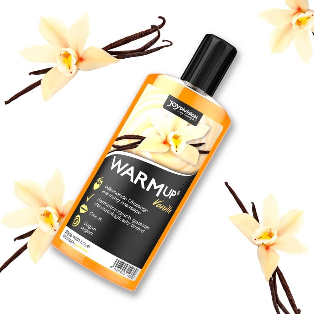 Huile de massage chauffante WARMup vanille 150 ml — JOY Division