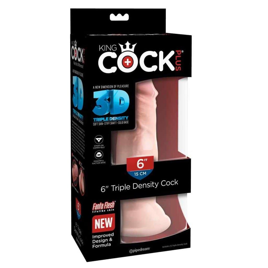 Gode Ventouse 3D 15,2cm 6"