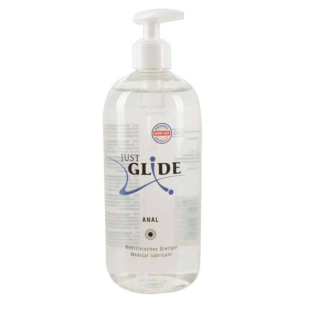Lubrifiant à base d'Eau Anal 500ml — Just Glide
