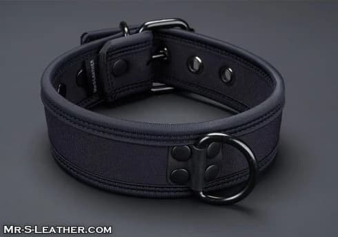 Collier Puppy Néoprène Carbon Black