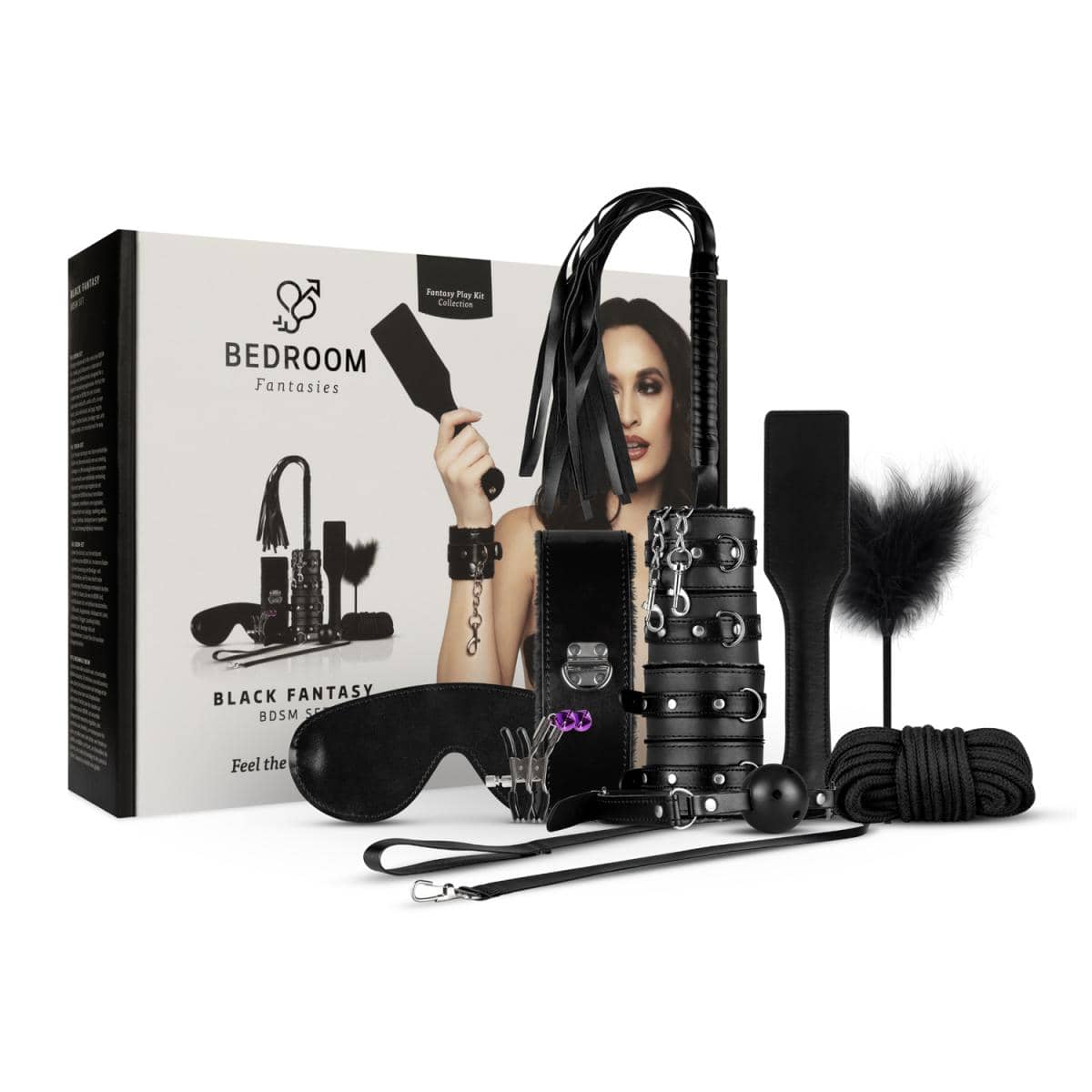 Bedroom Fantasies - Black Fantasy - BDSM Set