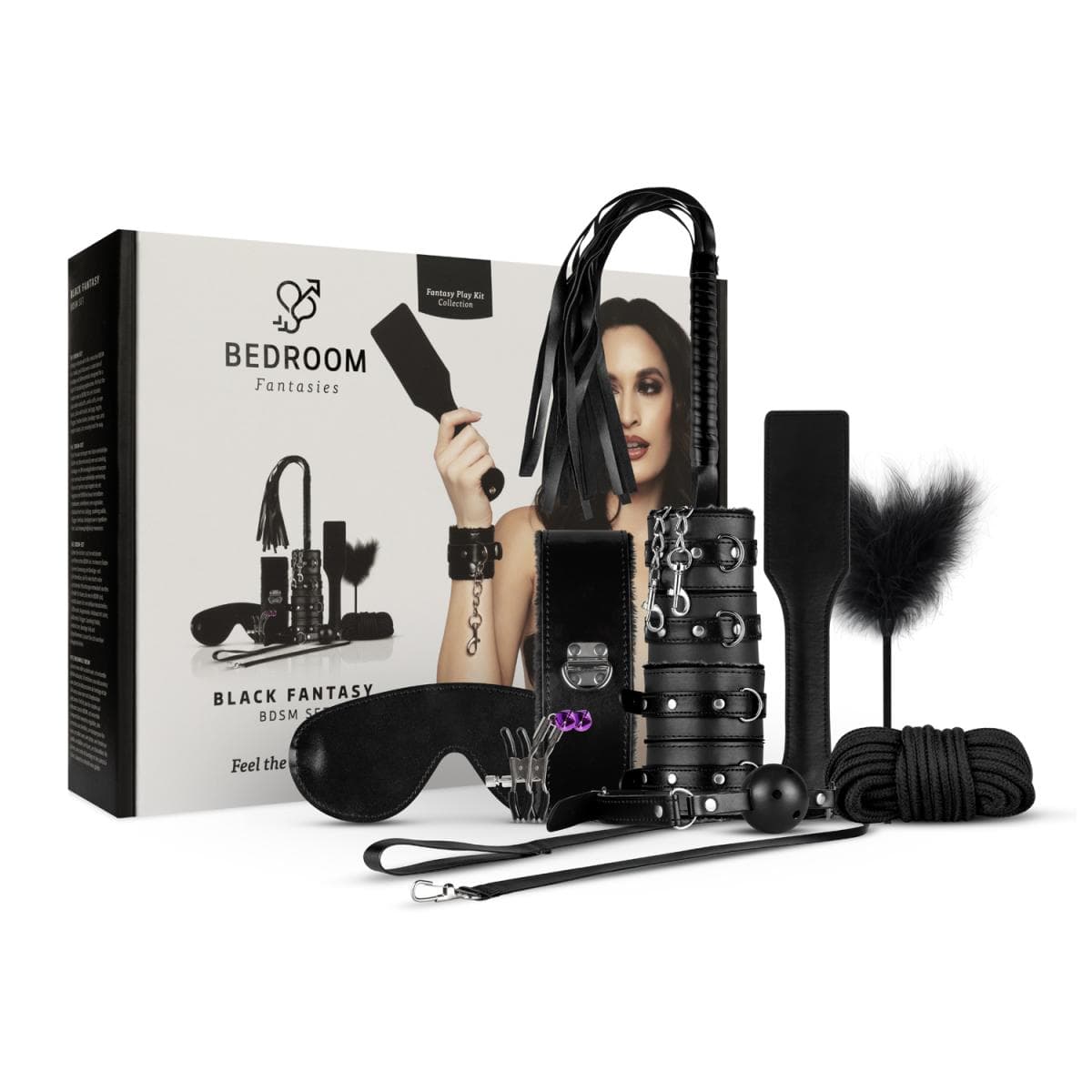 Bedroom Fantasies - Black Fantasy - BDSM Set — visuel 1 sur 3