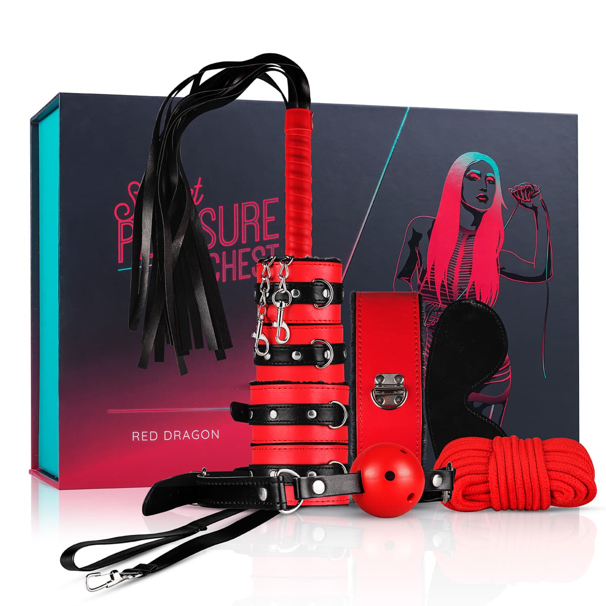 Secret Pleasure Chest X Bedroom fantasies - Coffret Dragon Rouge — visuel 1 sur 5