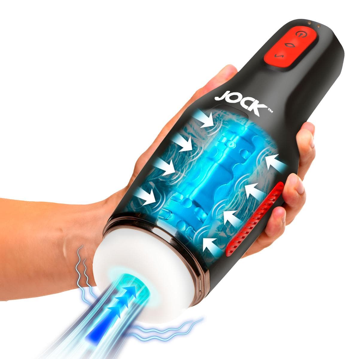 JOCK - Masturbateur avec Aspiration et Vibration Rechargeable — visuel 1 sur 5