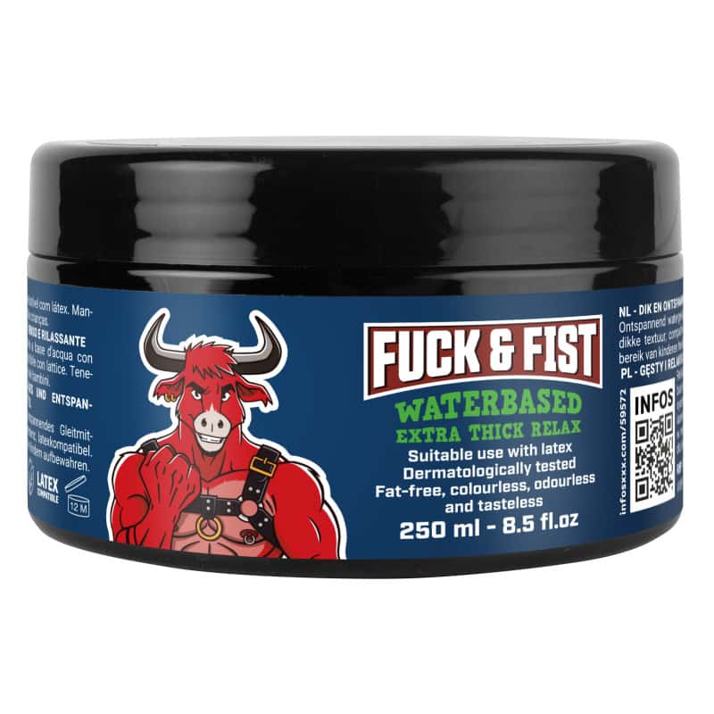 Lubrifiant épais Eau Fuck & Fist Extra Thick Relax 250ml